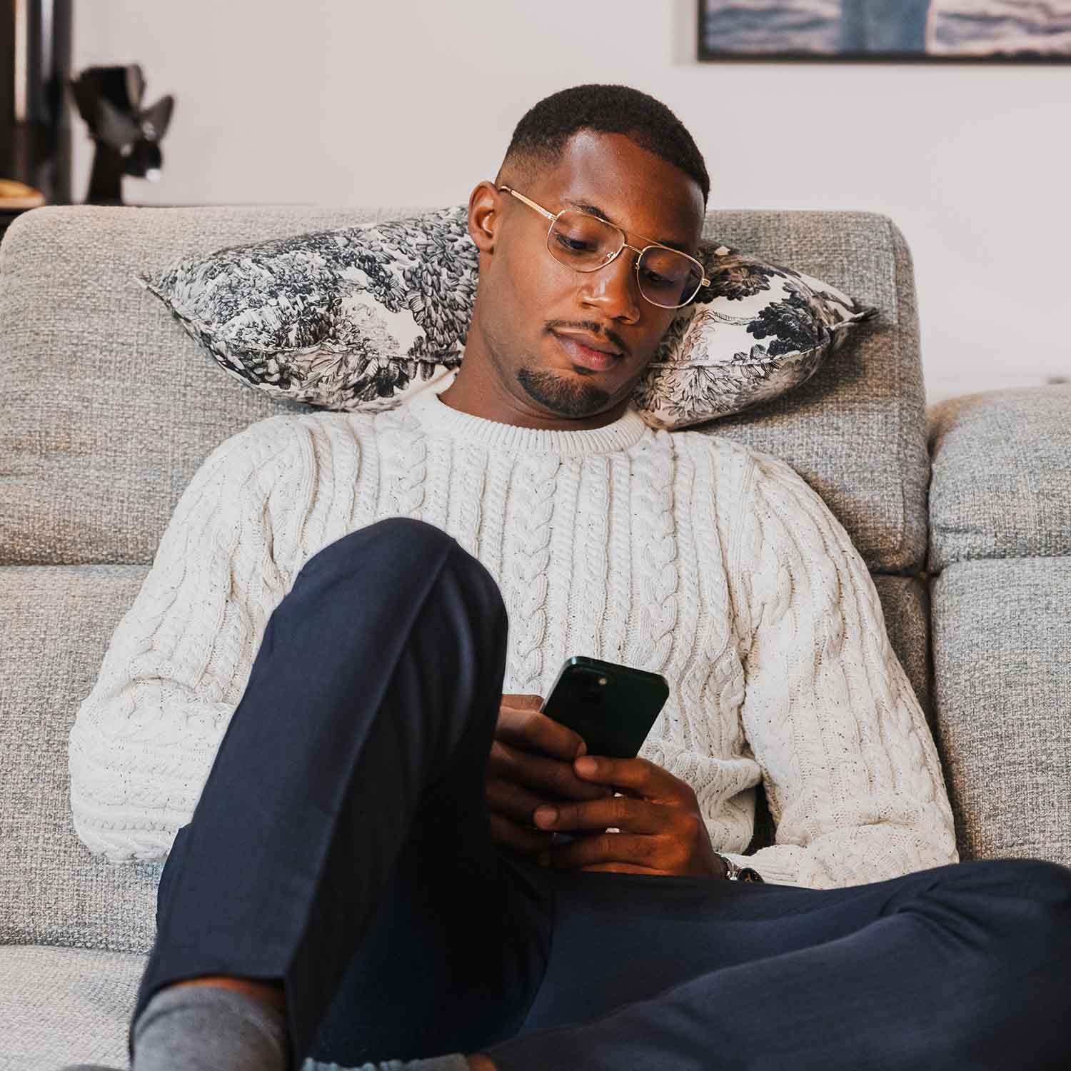 Coussin repose tête et de décoration · ƩPICUR Artémis