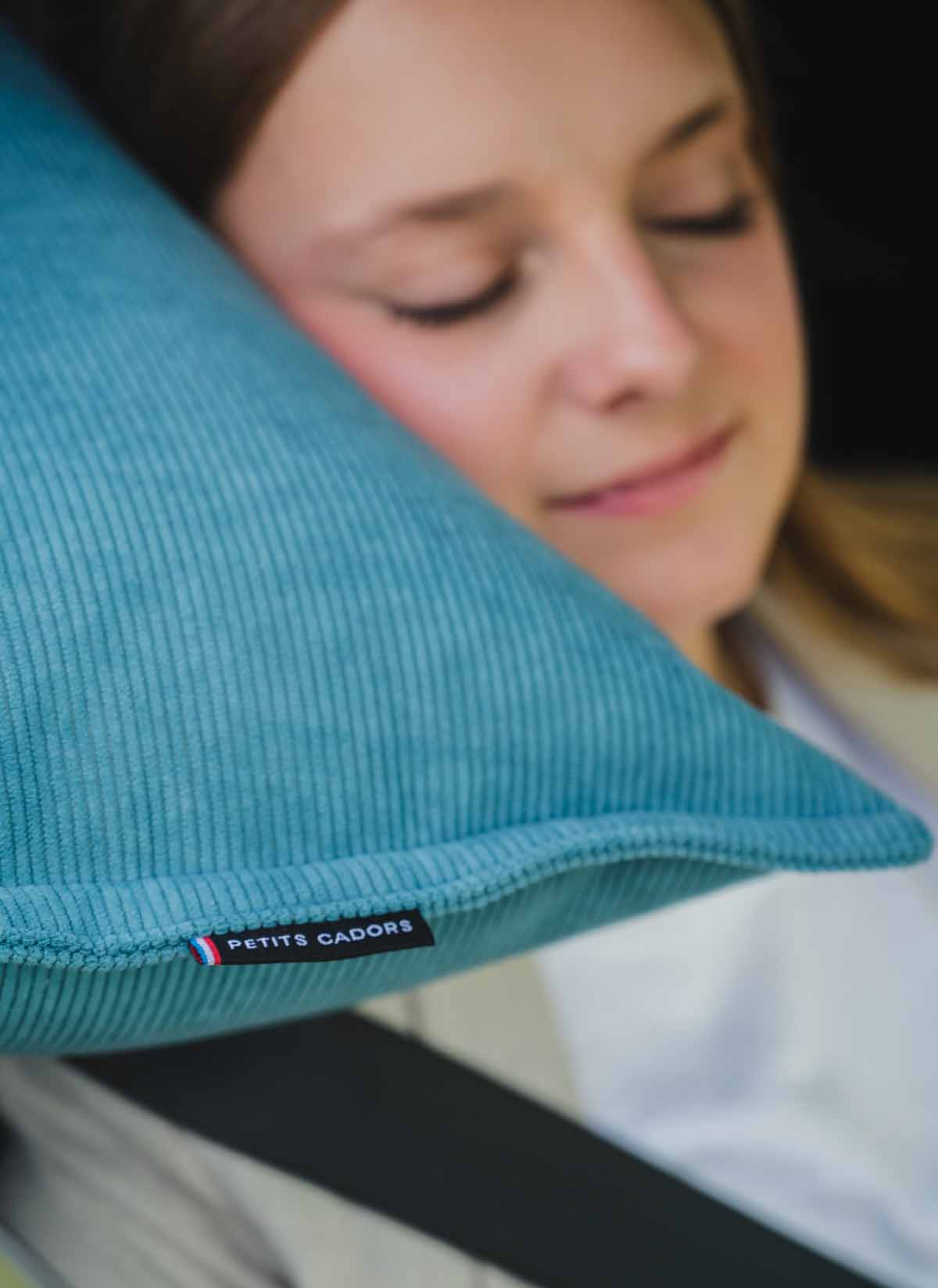 Oreiller de voiture · ISIDOR Bergen (velours)