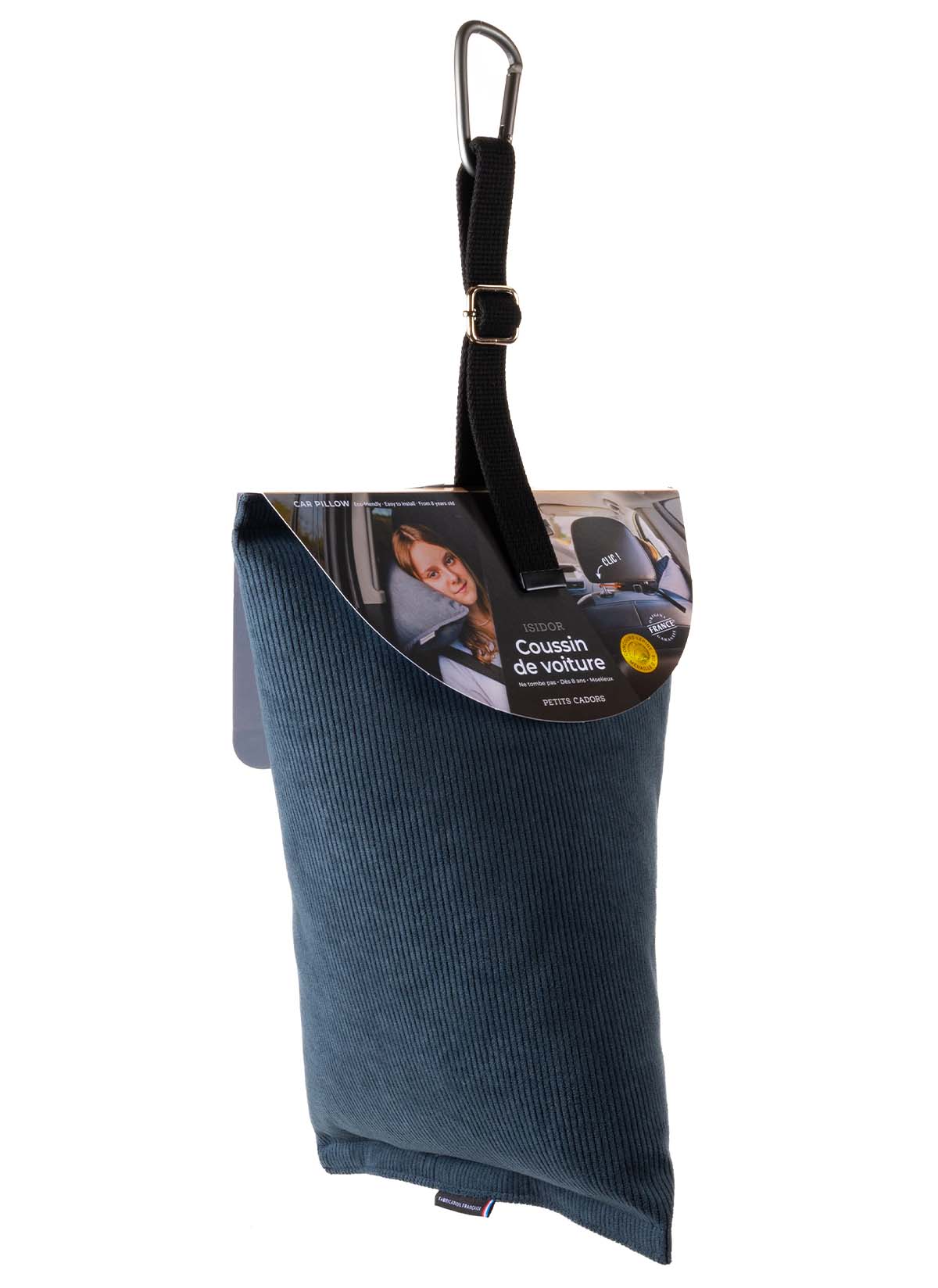 Oreiller de voiture · ISIDOR Londres (velours)