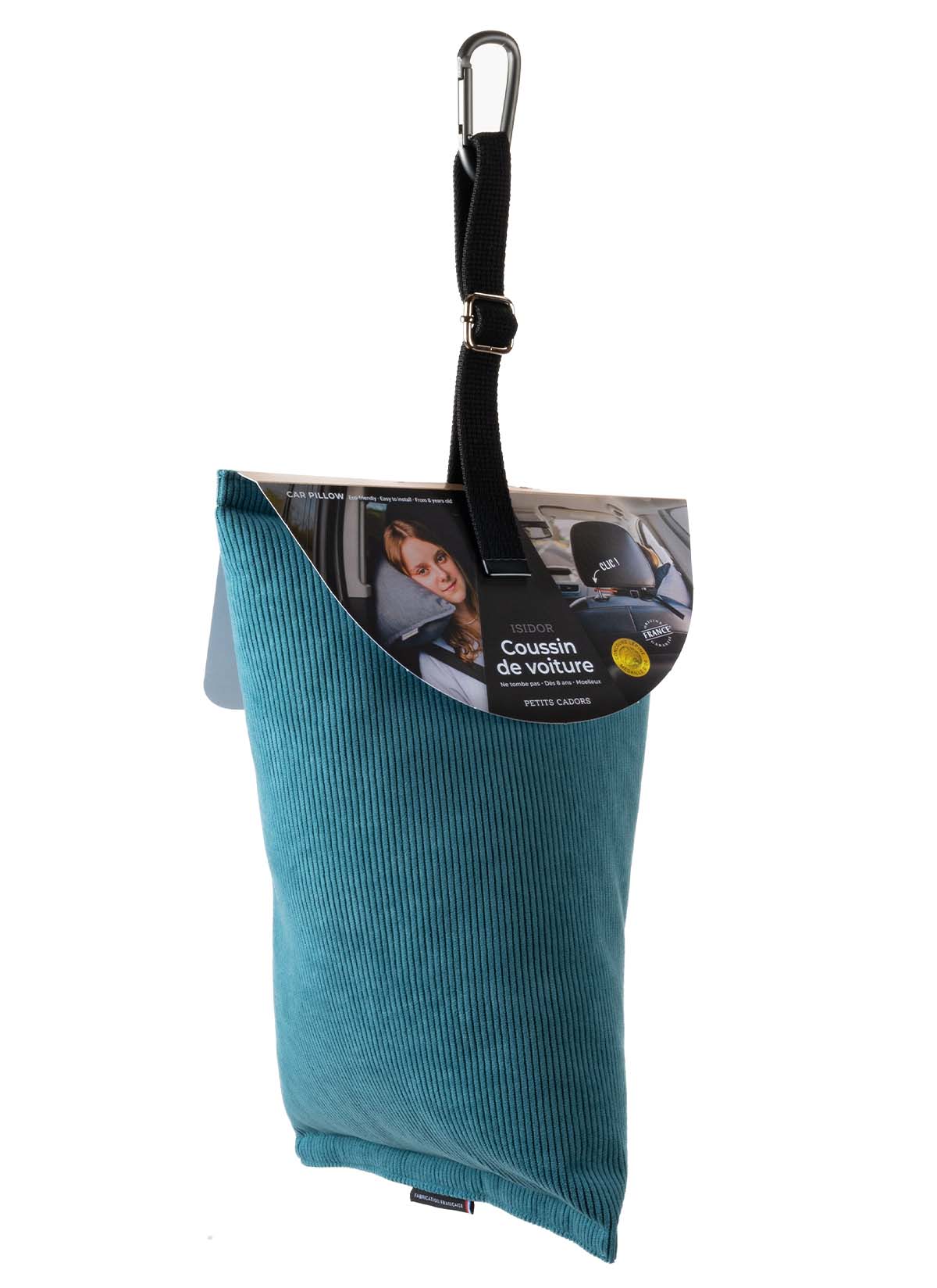 Oreiller de voiture · ISIDOR Bergen (velours)