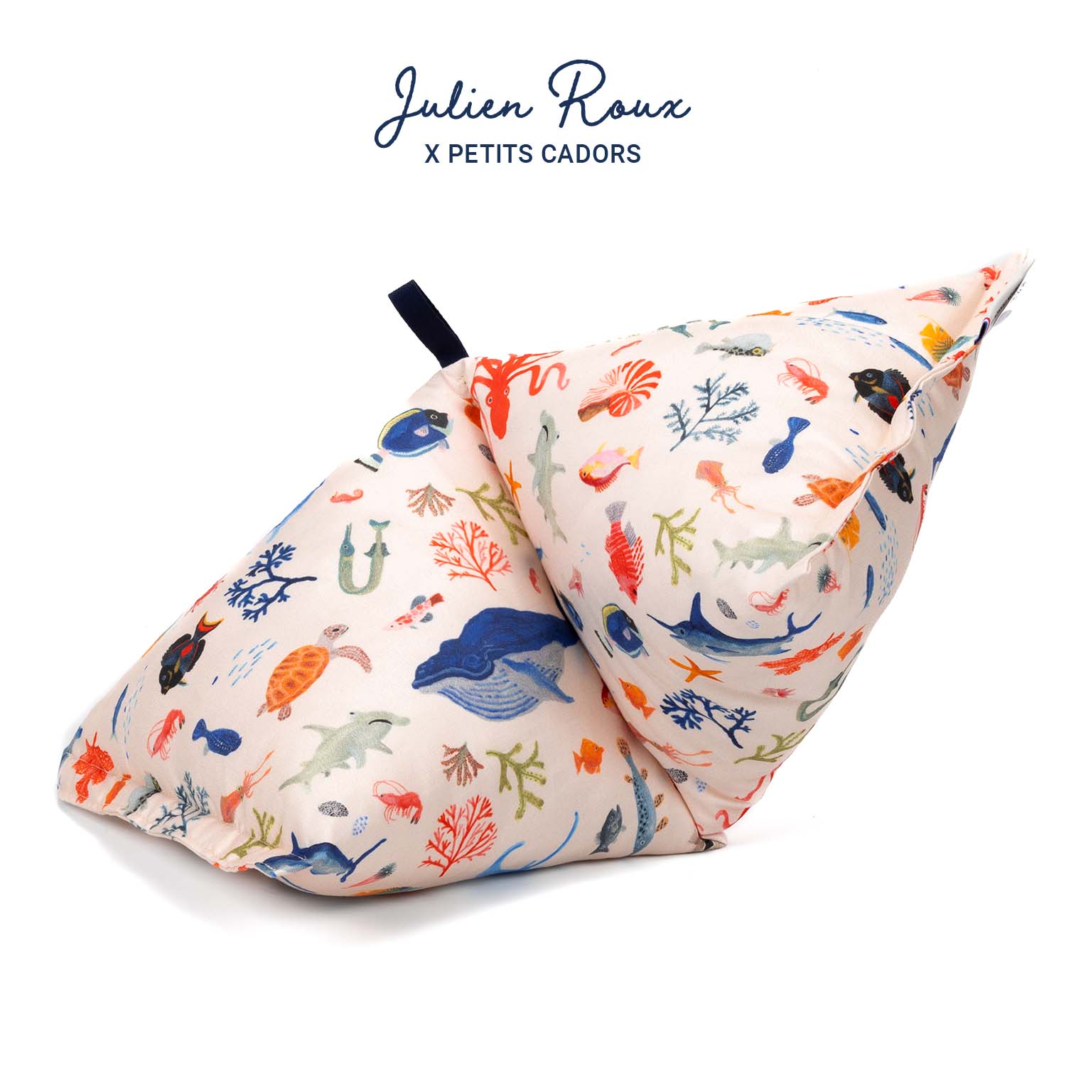 Coussin du quotidien · SALVADOR Petits Cadors x Julien Roux