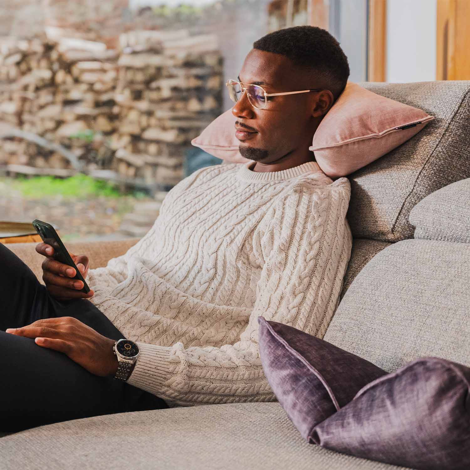 Coussin repose tête et de décoration · ƩPICUR Aphrodite (velours)