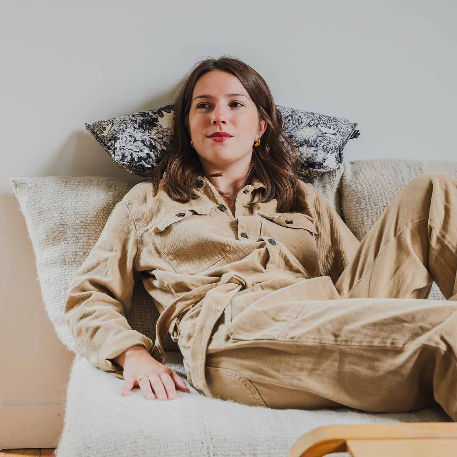 Coussin repose tête et de décoration · ƩPICUR Artémis