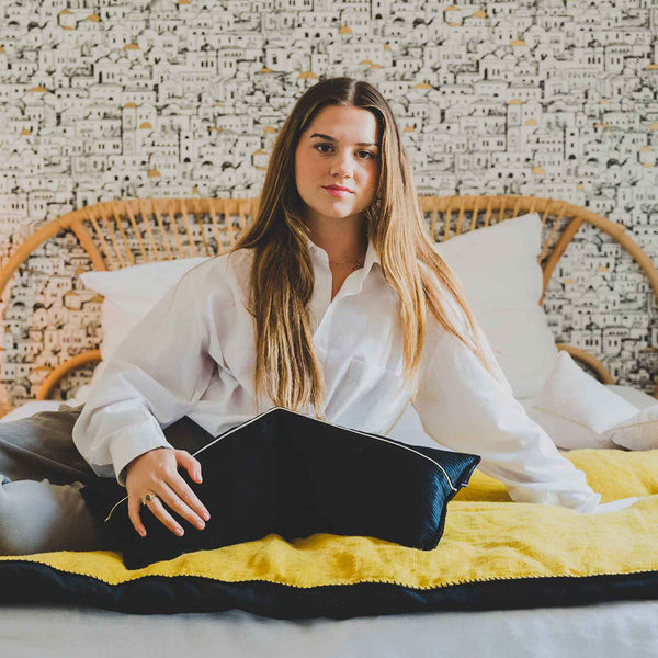Coussin repose tête et de décoration · ƩPICUR Héphaïstos