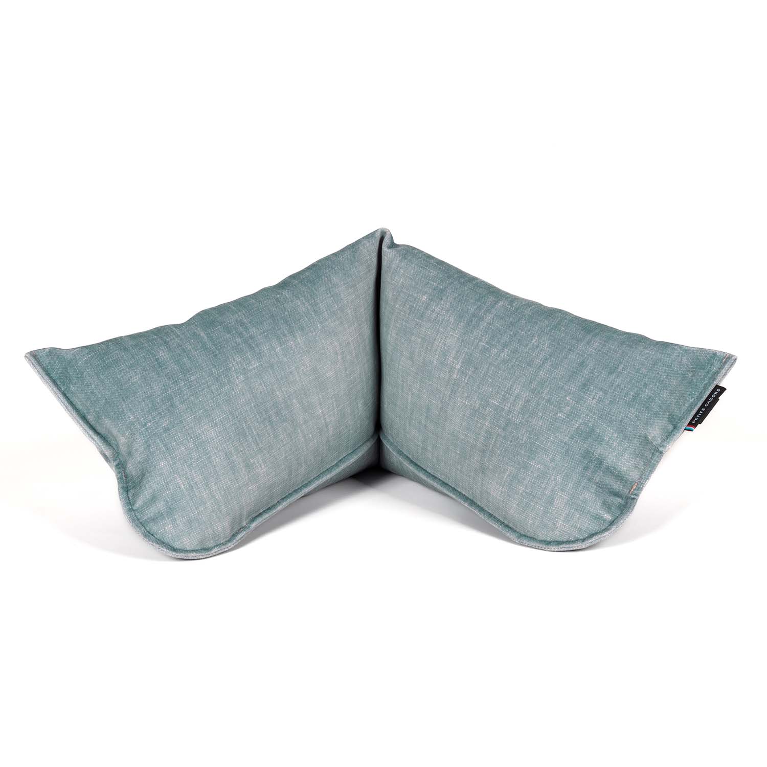 Coussin repose tête et de décoration · ƩPICUR Poséidon (velours)