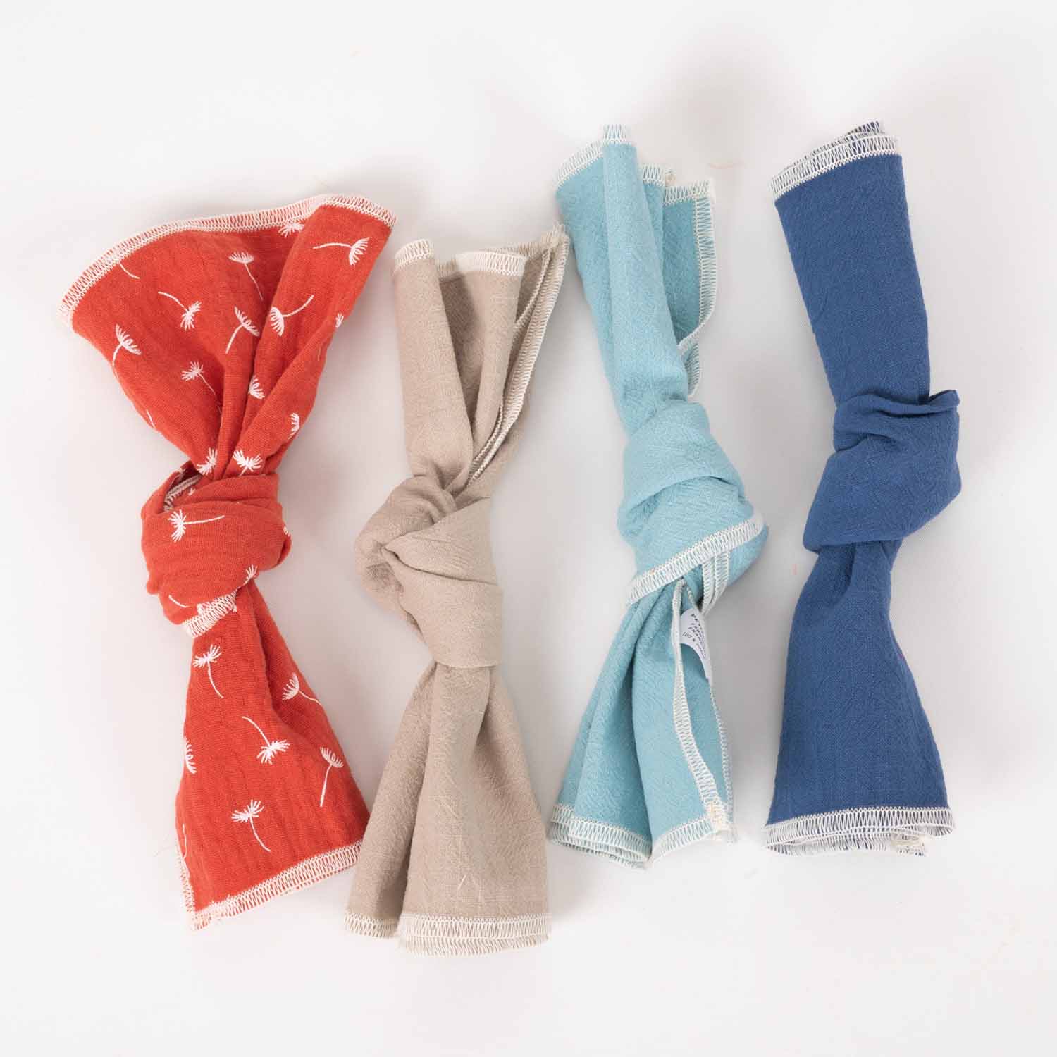 Pack cantine surprise · Sac+ serviettes en tissu + étiquettes