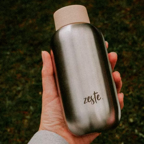 Gourde inox Made In France · couleur Sésame